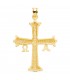 Cruz de Covadonga Oro amarillo 18 K 40 mm - cruz de la victoria - cruz asturiana - símbolo Asturias