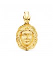 Medalla Rostro Virgen del Rocío Oro 18K 26mm