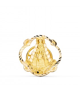 Insigne Vierge du Rocio Or 18K