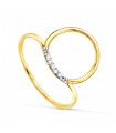 Bague Meraki Or Bicolore 18K Cercle