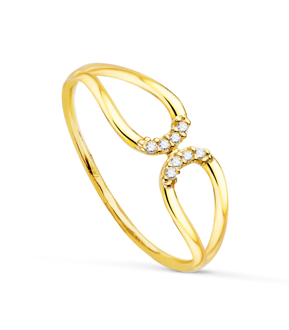 Bague Meraki Or 18K Double