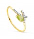 Bague Meraki Or 18K Noeud Péridot