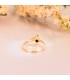 Anello di fidanzamento Idilio Peak con Zaffiro naturale a 4 griffe da 0,35 ct | Anelli solitario donna