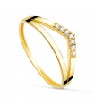 Anillo Meraki Oro 18K Pico