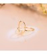 Anillo lanzadera - Anillo Meraki Oro 18K Oval - anillos y sortijas para mujer