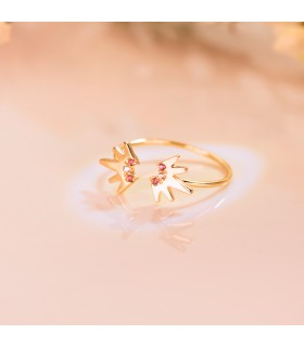 Anillo abierto - Anillo Meraki Oro 18K Alas - anillos y sortijas para mujer