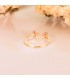 Anillo con piedras de colores - Anillo Abierto Meraki Oro 18 K Tutti Frutti - anillos y sortijas para mujer