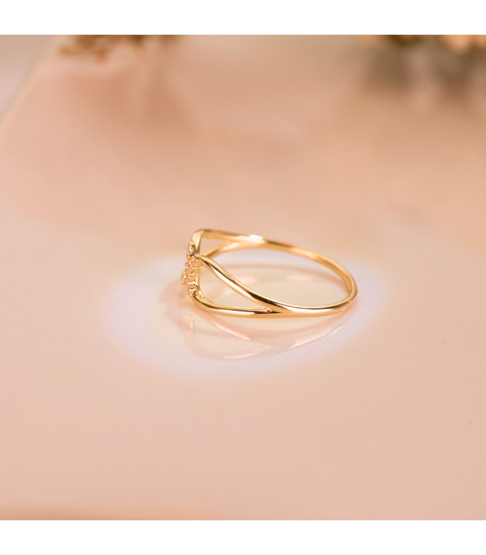 Anillo Meraki Oro 18K Double - sortijas de mujer
