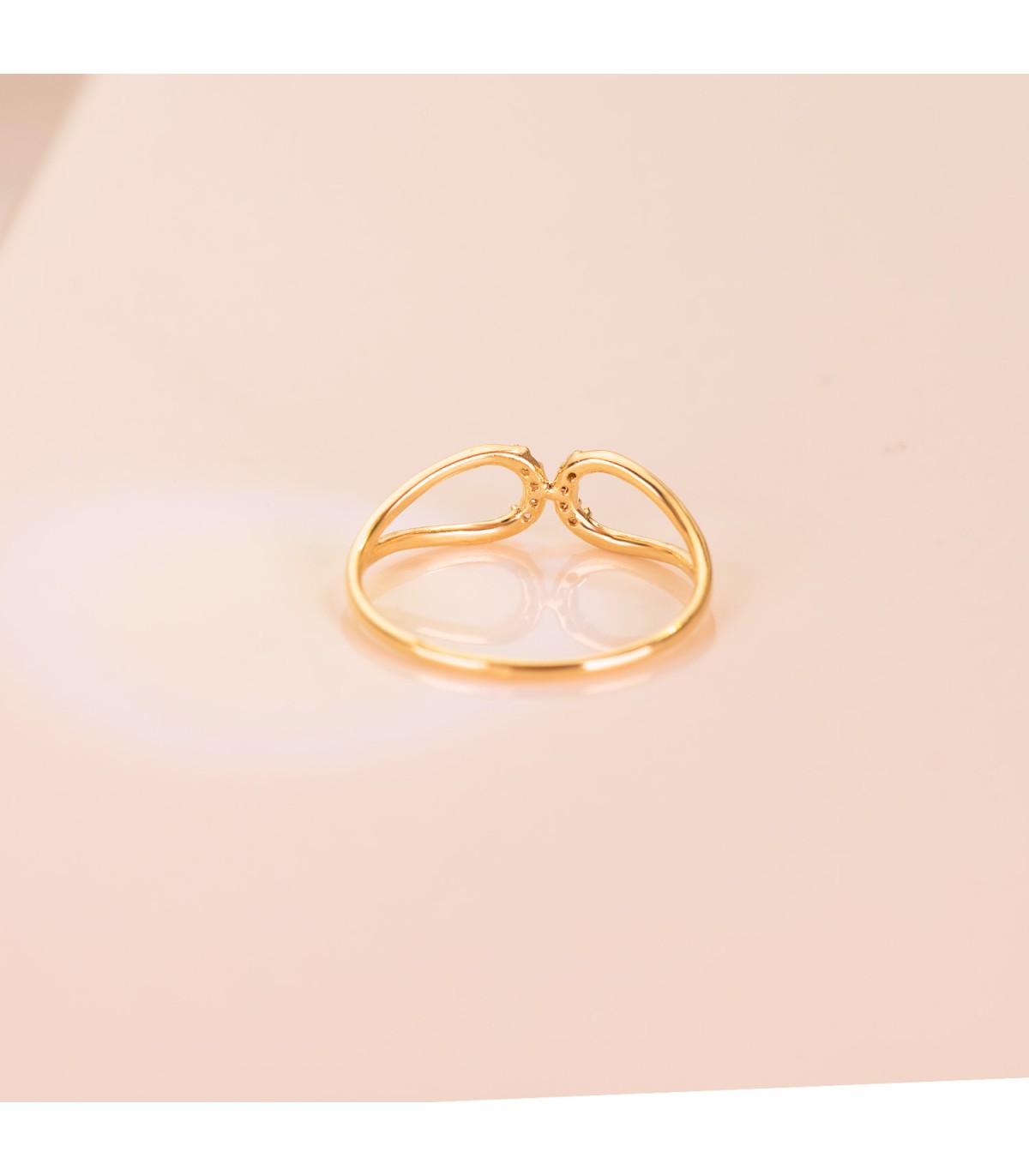 Bague Meraki Or 18K Double