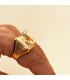 Sello de hombre Serpiente Oro Amarillo 18K | anillos de hombre | comprar regalos en joyería online