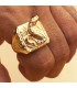 Sello de hombre Serpiente Oro Amarillo 18K | anillos de hombre | comprar regalos en joyería online