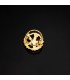 Broche professionnelle Ingénierie Aéronautique Or 18K