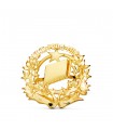 Broche professionnelle Notariat Or 18K