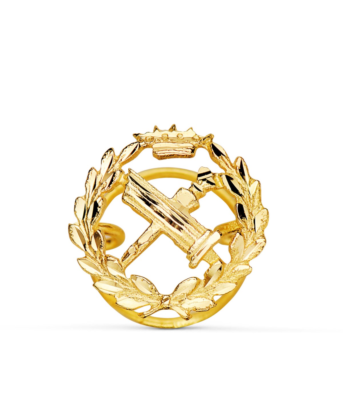 Insignia profesional Filosofía Oro 18K - Pin profesiones - carreras universitarias - emblema, escudo de oro