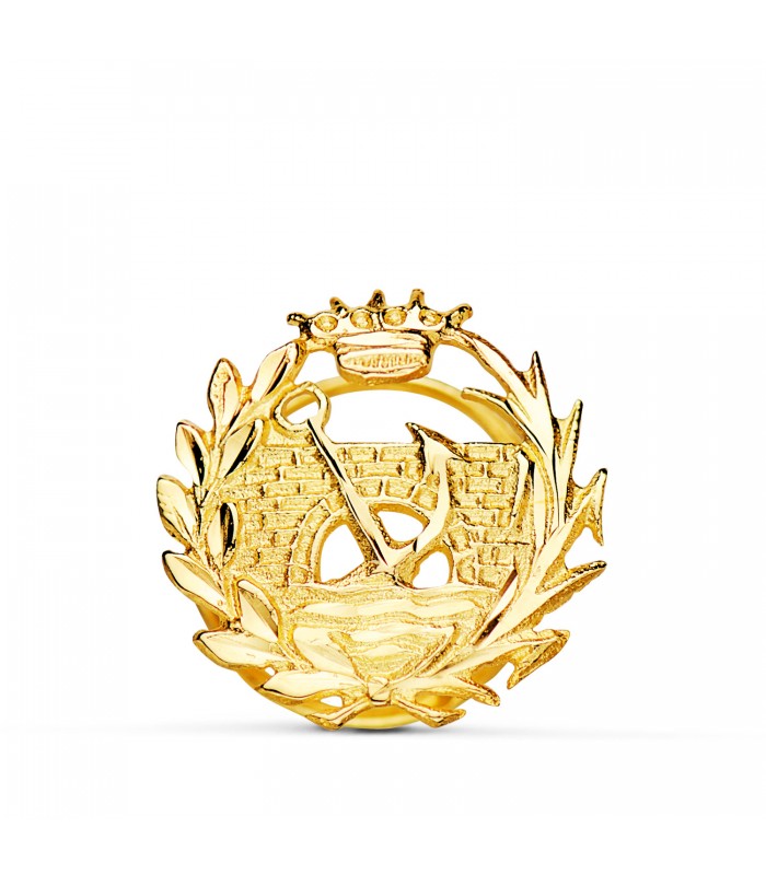 Broche professionnelle Ingénieur civil Or 18K