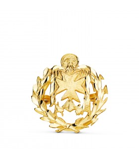 Insignia profesional ATS sanitarios Oro 18K - carreras universitarias - emblema, escudo de oro