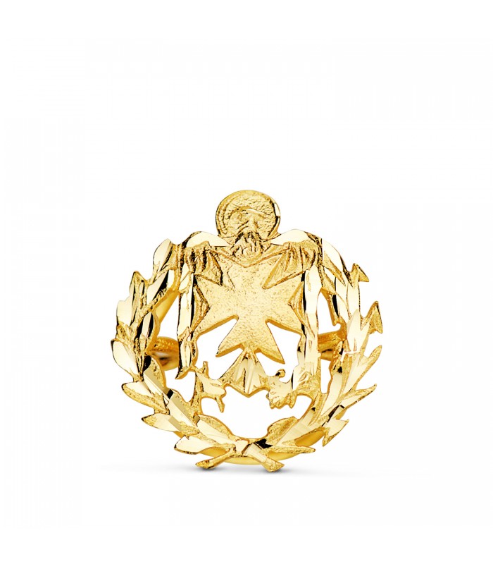 Insignia profesional ATS sanitarios Oro 18K - carreras universitarias - emblema, escudo de oro