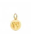 Colgante Horóscopo Aries Oro 18K 13mm Mate