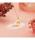 Colgante Horóscopo Aries Oro 18K 13mm - Signo del zodiaco - Medalla de oro