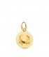 Pendentif Zodiaque Cancer Or 18K 13mm Mate