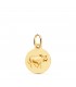 Colgante Horóscopo Tauro Oro 18K 13mm - Signo del zodiaco - Medalla de oro