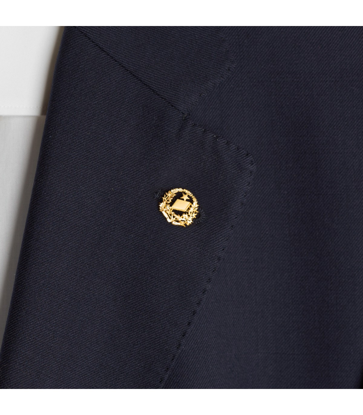 Insignia profesional Notaría Oro 18K - carreras universitarias - emblema, escudo de oro
