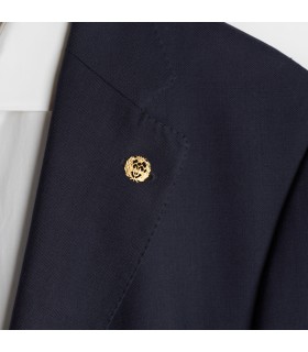 Insignia profesional Ingeniería Industrial Oro 18K - Pin profesiones - carreras universitarias - emblema, escudo de oro