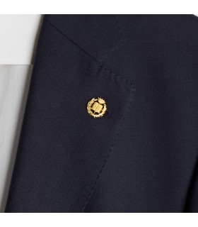Insignia profesional Derecho Oro 18K - Pin profesiones - carreras universitarias - emblema, escudo de oro - Regalo abogado