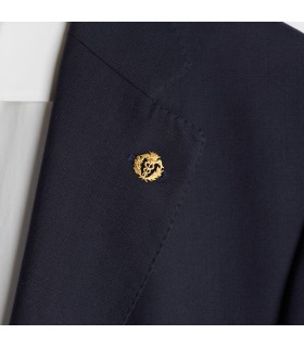 Insignia profesional Comercio Oro 18K - Pin profesiones - carreras universitarias - emblema, escudo de oro