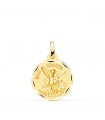 Medaille Erzengel Michael Anhänger 18 Karat P8077-318