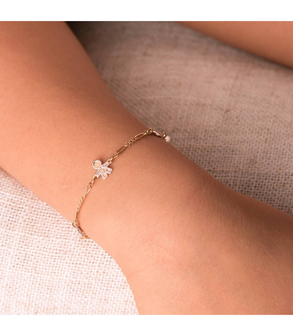 Bracelet or bicolore Marcia 18 Carats