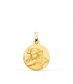 Engel Anhänger aus 750er Gelbgold | P9352-016