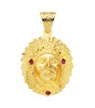 Pendentif Indien Or Jaune 18K