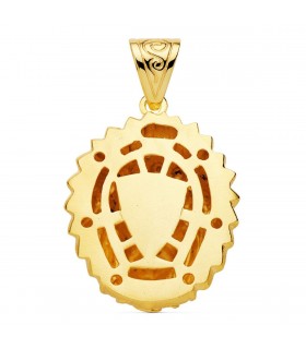 Pendentif Indien Or Jaune 18K