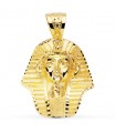Colgante Hombre Tutankamón Oro Amarillo 18K