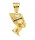 Pharao Anhänger blauem Zirkonia, Gold 750 (18K) P7321-AZ Herren