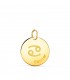 Colgante Zodíaco "Cancer" Oro 18K 16 mm - Signo del zodiaco - collares horoscopos