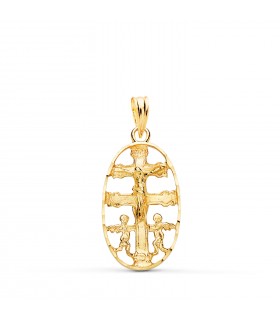 Caravaca Kreuz aus 18K Gelbgold P7661-020