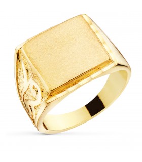 Sello hombre Oro 18K Julien macizo - ANILLOS DE ORO HOMBRE -JOYAS HOMBRE