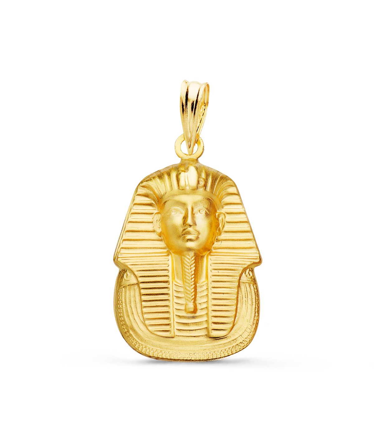 Colgante Tutankamón Oro Amarillo 18K 20mm| colgantes de hombre | colgante macizo oro 750