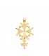 Colgante Cruz Huguenotte Oro 18K 28mm - joyas online - joyería de oro