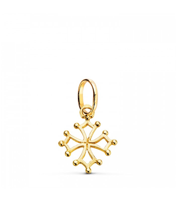 Tolosanerkreuz-Anhänger 750 Gold 16 mm – christliches Symbol und Schmuck online kaufen