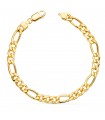 Bracelet 3x1 Or 18 K 21 cm 6.5 mm