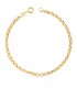 Bracciale Maglia Rolo Oro 18Kt 3mm 19cm
