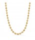 Cadena Grano de Café Oro 18K 6mm 60cm - cadenas calabrote - cadenas gruesas - cadena de oro