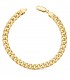 ALDA JOYEROS, joyería online | Pulsera Hombre Oro 18K Barbada 21cm | comprar joyas de hombre on line