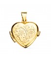 Pendentif porte photo Coeur Or 18 K 20 MM