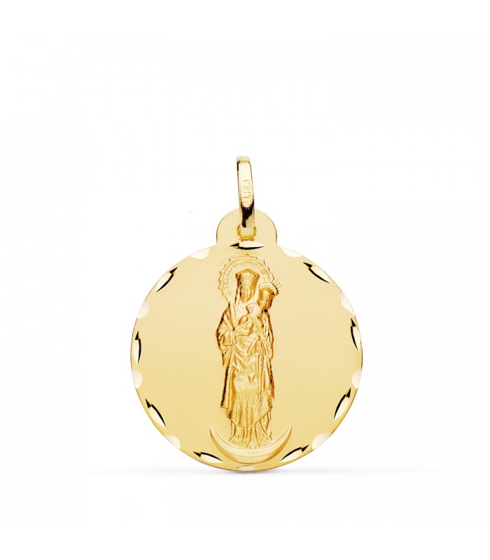 Médaille Notre-Dame de la Almudena 18 K 22mm