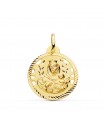 Madonna von Karmel Medaille 18K Gold P5002-422