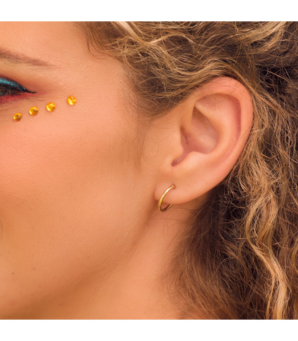 Créoles Morgana Or 18K 14mm